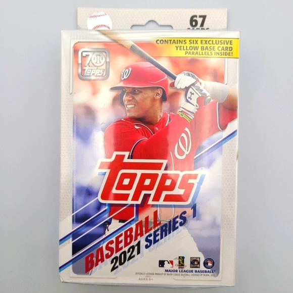 TOPPS - Baseball 2021 Series 1 Hanger Box (Lot of 2) - Picture 2 of 6